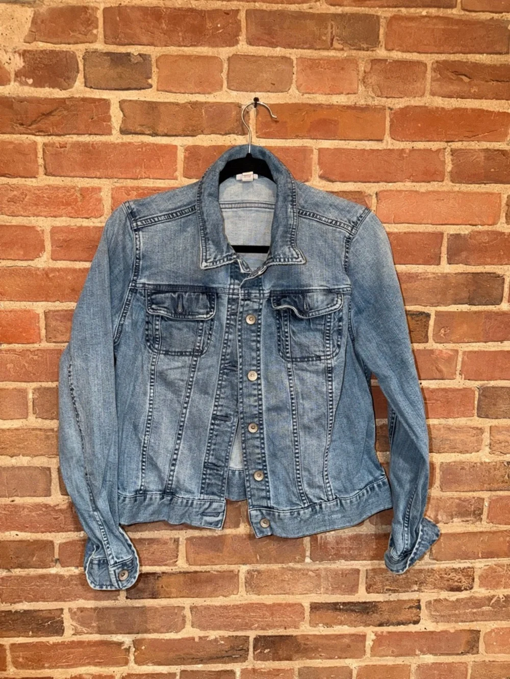 Merona Light Blue Denim Jacket - Women's Jean Jacket